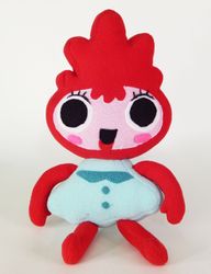 Strawberry plush toy "Simple song"
