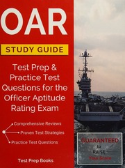 OAR study guide: test prep & practice test questions for the officer aptitude rating exam