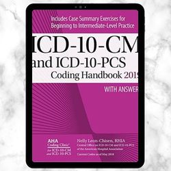 ICD-10-CM Coding handbook with Answers 2019 Revised PDF book, Ebook PDF download, Digital Book, PDF book.