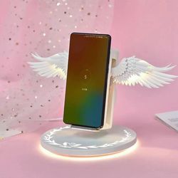 Wireless Cellular Charger Wings Angelical - Unique Design and Fast Charge