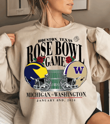 Michigan Wolverines Rose Bowl 2024 Flower Shirt, University Of Michigan Rose bowl Champion Shirt