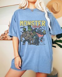 Monster Mash Oversized Vintage T Shirt, Halloween Shirt, Comfort Colors Tshirt 2