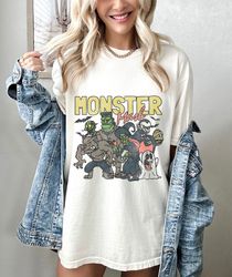 Monster Mash Oversized Vintage T Shirt, Halloween Shirt, Comfort Colors Tshirt
