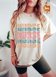 Nurse Comfort Colors Oversized Shirt, Comfort Colors Tshirt, Graphic Tee