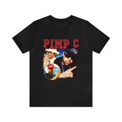 PIMP C VINTAGE Bootleg 90s Unisex Jersey Short Sleeve Tee Shirt