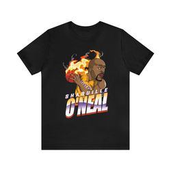 SHAQ ON FIRE Unisex Jersey T-Shirt
