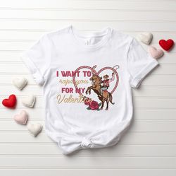 Valentine Shirt, Cowgirl Shirt, Western Valentines Shirt, Valentines Day Shirt, Cowboy Couple, Western Gifts, Valentine