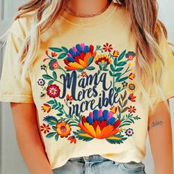 spanish mothers day png, retro madre png sublimation, madre shirt floral, mexican floral, mother's day png, mama