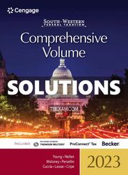 Solutions Manual for South Western Federal Taxation 2023 Comprehensive 46th Edition Young