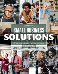 Solutions Manual for Small Business Management 20th Edition Longenecker