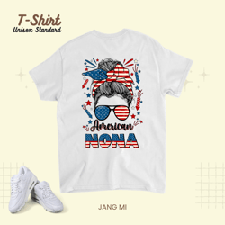 4th Of July Nona Grandmother American Flag Nona Grandma Unisex Standard T-Shirt