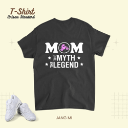 Womens Mom The Myth The Legend Dirt Bike MX Motocross Unisex Standard T-Shirt