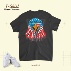 4th Of July Eagle American US Flag Independence Day 2 Unisex Standard T-Shirt