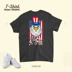4th of July Patriotic America 2USA American Eagle Patriot 22 Unisex Standard T-Shirt