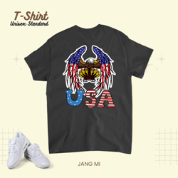 4th of July Patriotic America 2USA American Eagle Patriot 25 Unisex Standard T-Shirt