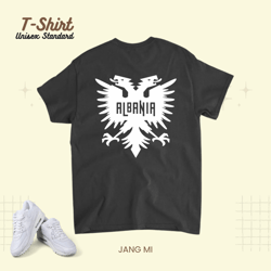 Albania Flag Eagle Shqiperia Double Eagle Unisex Standard T-Shirt