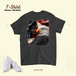 All American USA Flag Eagle 4th of July Patriotic Freedom 23 Unisex Standard T-Shirt