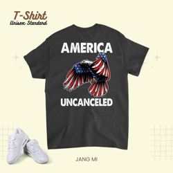 America Uncanceled Patriotic Eagle, T-Shirt, Unisex Standard T-Shirt
