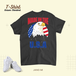 american bald eagle freedom symbol usa citizens , T-Shirt, Unisex Standard T-Shirt