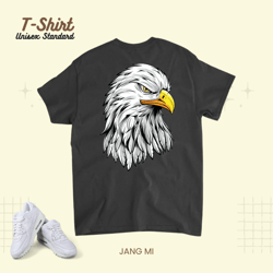 American Bald Eagle Shirt Men Patriotic, T-Shirt, Unisex Standard T-Shirt