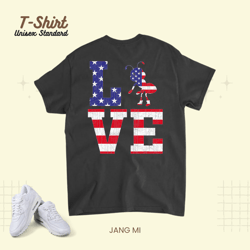 American Flag Patriotic Ant Lover USA Flag 4th Of July, T-Shirt, Unisex Standard T-Shirt