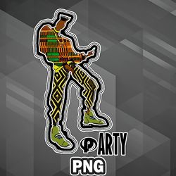 African PNG Party PNG For Sublimation Print