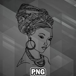 African PNG Protect Black Women PNG For Sublimation Print