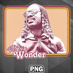 African PNG Stevie Wonder Retro Aesthetic Fan Design PNG For Sublimation Print Best For Silhoette