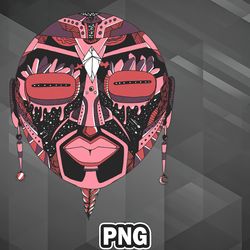 African PNG Ambrose African Mask 2 PNG For Sublimation Print Trendy For Decor