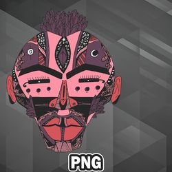 African PNG Ambrose African Mask 4 PNG For Sublimation Print Printable For Cricut