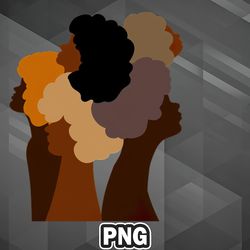 African PNG Flawless Black Beauty PNG For Sublimation Print High Quality For Silhoette
