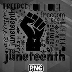 African PNG Juneteenth Freedom Day Black Culture PNG For Sublimation Print High Resolution For Apparel, Mug
