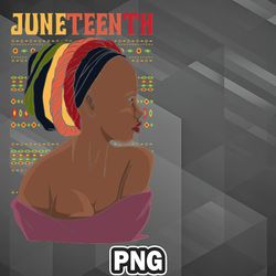 African PNG Women Freedom Afro American US Black History Pride Juneteenth PNG For Sublimation Print Trending For Cricut