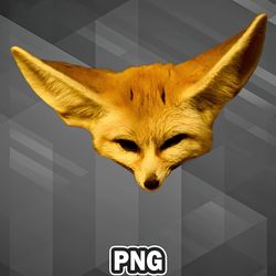 African PNG Desert Fox PNG For Sublimation Print Exclusive For Craft