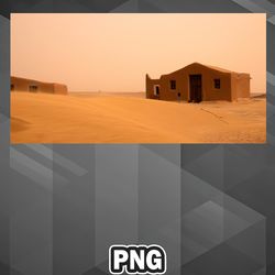 African PNG Desert Storm PNG For Sublimation Print High Quality For Decor