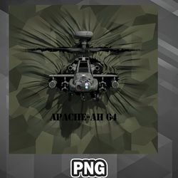 Army PNG Apache AH 64 PNG For Sublimation Print Best For Craft