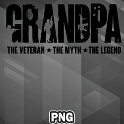 Army PNG Awesome Vetera Grandpa PNG For Sublimation Print Customized For Silhoette