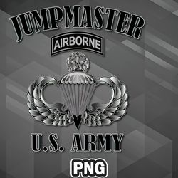 Army PNG Jumpmaster Master Wings Digital For Chirstmas