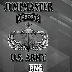 Army PNG Jumpmaster Senior Wings Printable For Cricut