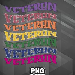 Army PNG VETERAN LGBTQ AMERICA TEXT PNG For Sublimation Print Printable For Silhoette