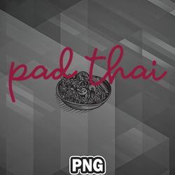 Asian PNG Pad Thai Customized For Decor