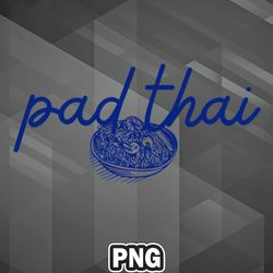 Asian PNG Pad Thai Trendy For Chirstmas