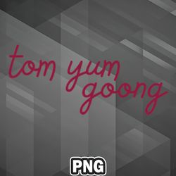 Asian PNG Tom Yum Goong Modern For Silhoette