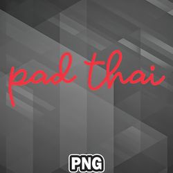 Asian PNG Pad Thai Good For Craft