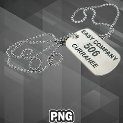 Army PNG 506th United States Regiment Dog Tags PNG For Sublimation Print High Quality For Decor