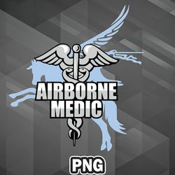 Army PNG Airborne Medic PNG For Sublimation Print Customized For Silhoette