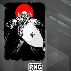 Army PNG Berserk Skull Knight PNG For Sublimation Print Best For Cricut