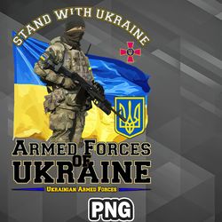 Army PNG Stand With Ukraine High Quality For Cricut