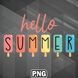 Artist PNG Hello Summer PNG For Sublimation Print Good For Silhoette
