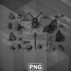 Artist PNG Insect Etching PNG For Sublimation Print Good For Chirstmas